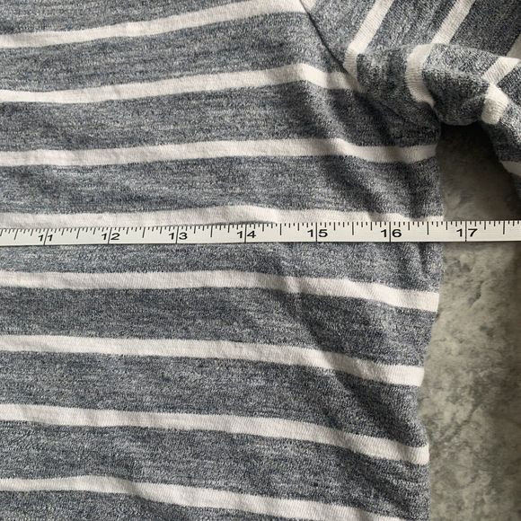 Mint Velvet Bretton Striped Sailor Nautical Top Size 10 Blue White - Picture 7 of 8